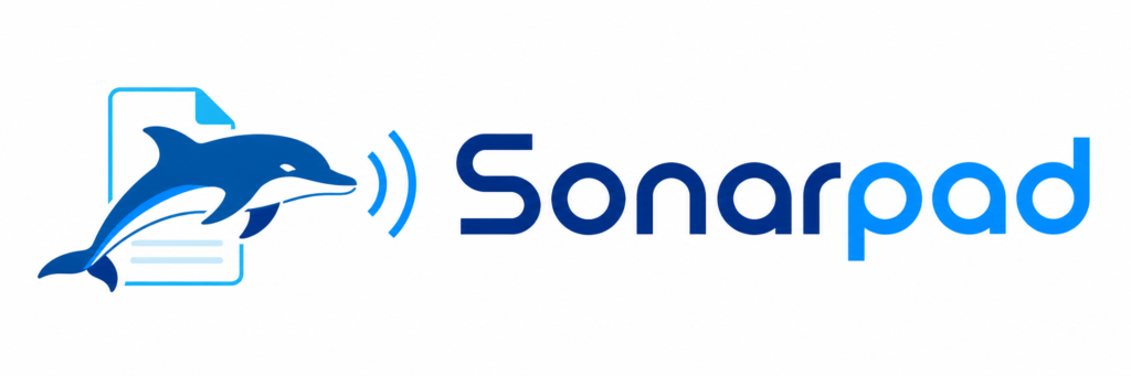 Sonarpad:  app accessibile 
