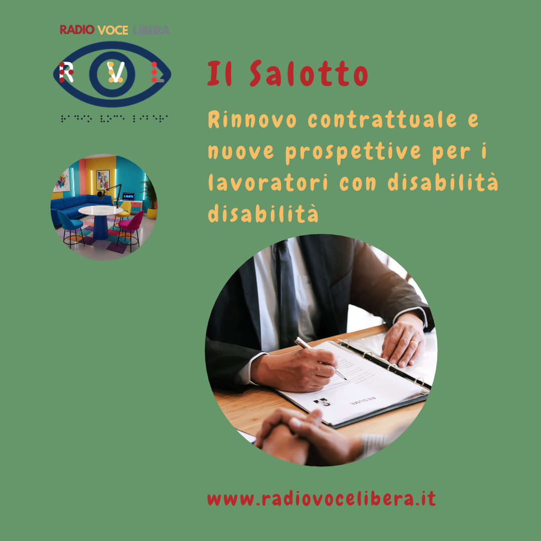 Copertina Rinnovo contrattuale e disabilità